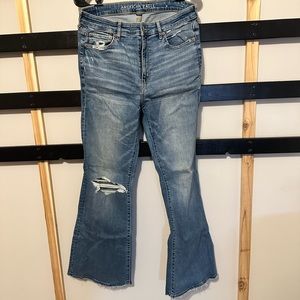 american eagle flare jeans
